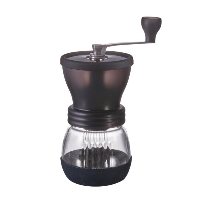 Hario Skerton Plus Handmühle in schwarz